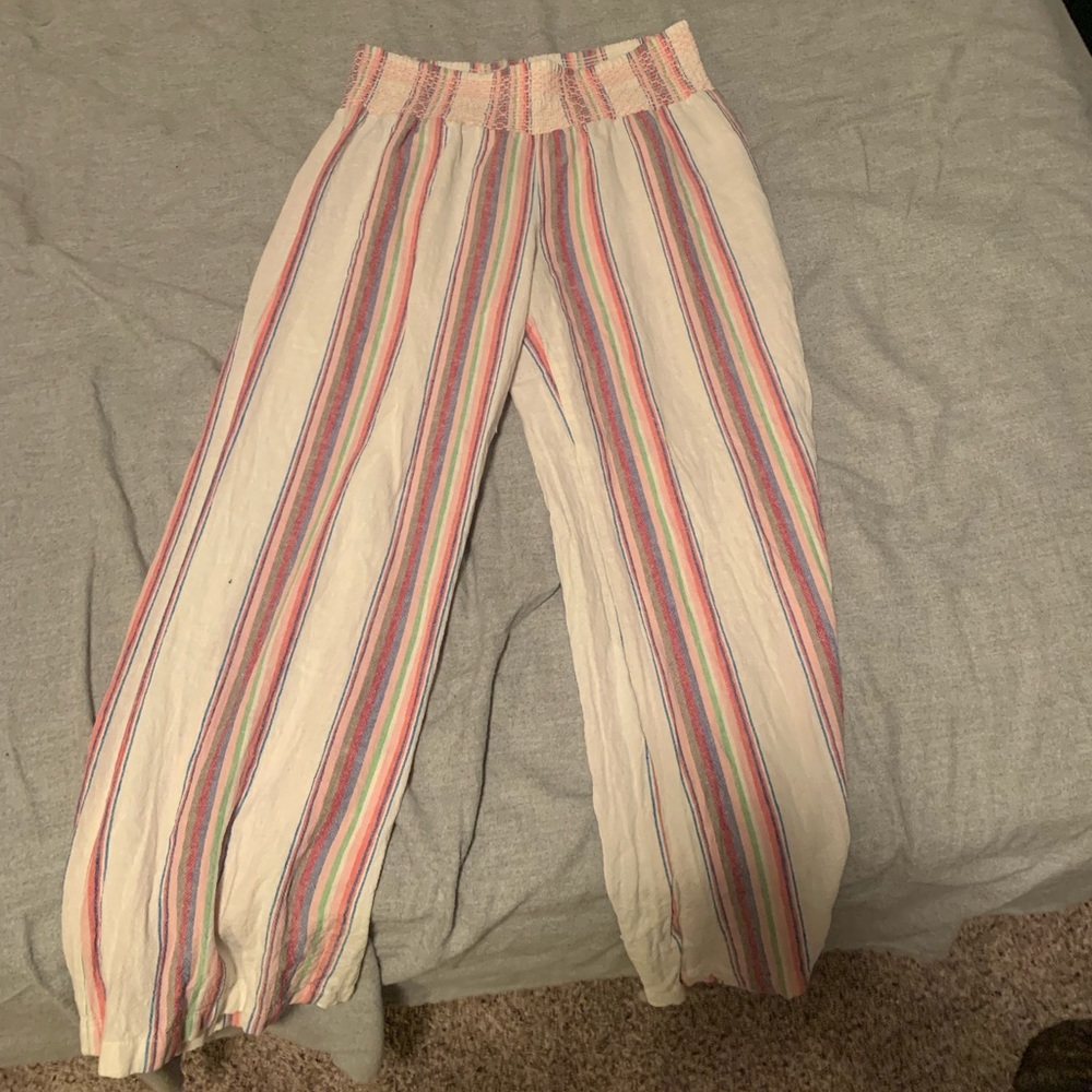 Indigo Rein linen pants